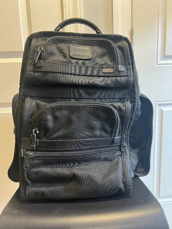 Tumi Alpha Brief Backpack Black